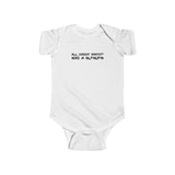 All Daddy Wanted Was A Blowjob - Baby Onesie