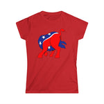 Democratic Donkey (Head Up Its Ass) - Women's T-Shirt