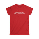 It's Never Too Late To Be A Disappointment - Women's T-Shirt