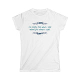 I'm Sorry For What I Said When You Were A Cunt. - Women's T-Shirt