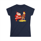 I Saw Mommy Pissing On Santa Claus - Women's T-Shirt