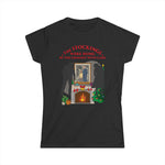 The Stockings Were Hung By The Chimney With Care - Women's T-Shirt