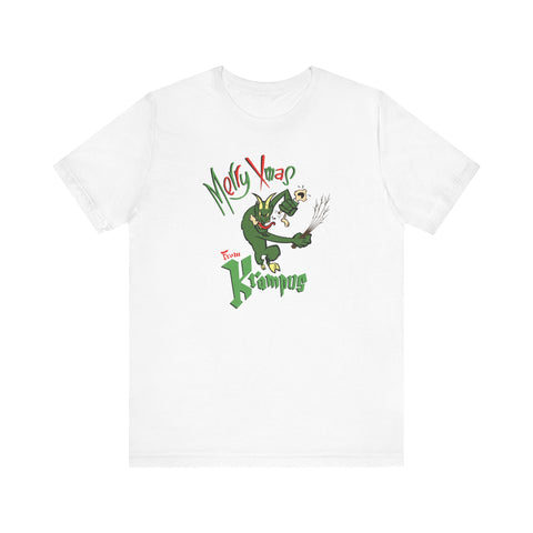 Merry Xmas From Krampus - Men's T-Shirt