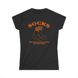 Socks - Preventing Shoe Babies For Centuries - Women's T-Shirt