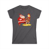 I Saw Mommy Pissing On Santa Claus - Women's T-Shirt