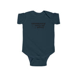 Unemployed Loves The Bottle - Baby Onesie