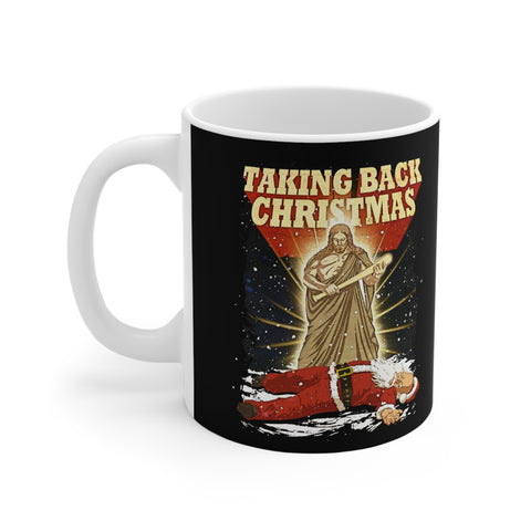 Taking Back Christmas (Jesus vs Santa) - Mug