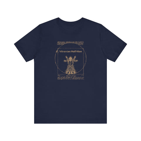 Vitruvian Half-man - Men's T-Shirt