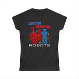 Cock'em Block'em Robots - Women's T-Shirt