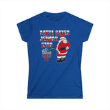 Santa Hates Jewish Kids - Women's T-Shirt