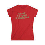 Unicycle Wheelie Champion - Women's T-Shirt