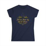 Ask Me About My Vow Of Silence - Women's T-Shirt