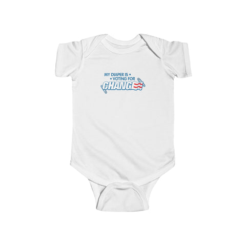 My Diaper Is Voting For Change - Onesie