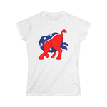 Democratic Donkey (Head Up Its Ass) - Women's T-Shirt