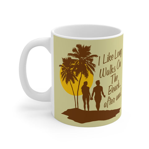 I Like Long Walks On The Beach After Anal - Mug