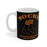 Socks - Preventing Shoe Babies For Centuries - Mug