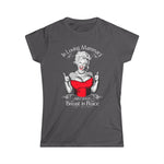 (Anna Nicole Mammarial T-shirt) In Loving Mammary - Breast In Peace - Women's T-Shirt