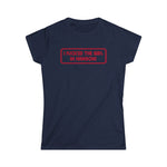 I Fucked The Girl In Hanson - Women's T-Shirt