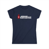 Jesus Is My Hand Sanitizer (Coronavirus) - Women's T-Shirt