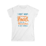 I Don't Want To Sound Racist - Women's T-Shirt