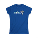 Swallow Or It's Going In Your Eye - Women's T-Shirt