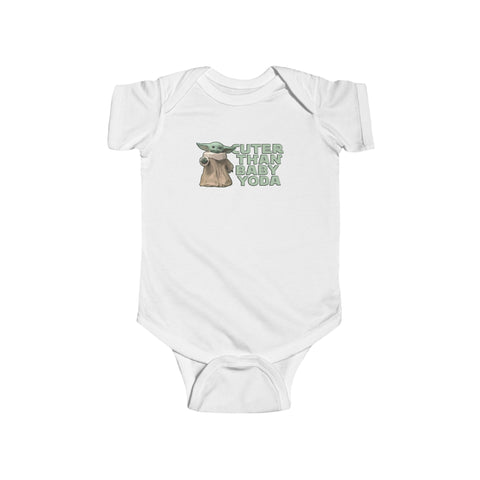 Cuter Than Baby Yoda - Baby Onesie