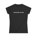 I Fucking Love To Cuddle - Women's T-Shirt