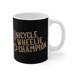 Unicycle Wheelie Champion - Mug