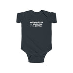 Unemployed Loves The Bottle - Baby Onesie