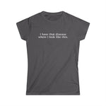 I Have That Disease Where I Look Like This. - Women's T-Shirt