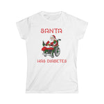 Santa Has Diabetes - Women's T-Shirt