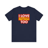 I Love Watermelon & Fried Chicken Too - Men's T-Shirt