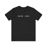 I Put The  In Lazy - Men's T-Shirt