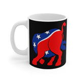 Democratic Donkey (Head Up Its Ass) - Mug