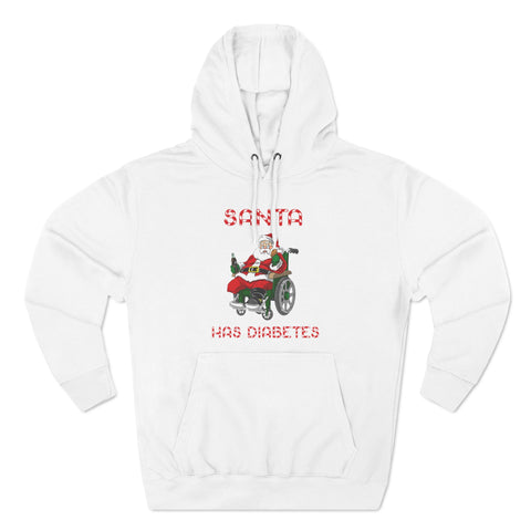 Santa Has Diabetes - Hoodie