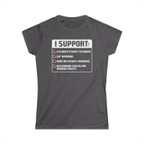 I Support A Climate's Right To Choose - Women's T-Shirt