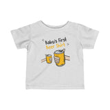 Baby's First Beer Shirt - Baby T-Shirt