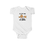 It's Too Soon To Blame My Parents - Baby Onesie