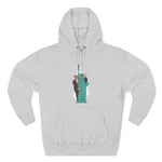 Trump Biden Statue Of Liberty - Menage A Trois - Hoodie