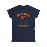 Socks - Preventing Shoe Babies For Centuries - Women's T-Shirt