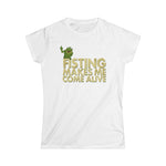 Fisting Makes Me Come Alive (Kermit The Frog) - Women's T-Shirt