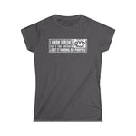 I Know Violence Isn't The Answer - I Got It Wrong On Purpose - Women's T-Shirt