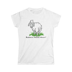 Baaaaaa Means Nooooo - Women's T-Shirt