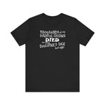 Thousands Of My Potential Children Died On Your Daughter's Face Last Night - Men's T-Shirt