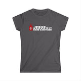 Jesus Is My Hand Sanitizer (Coronavirus) - Women's T-Shirt