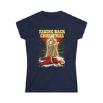 Taking Back Christmas (Jesus vs Santa) - Women's T-Shirt