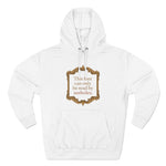 This Font Can Only Be Read By Assholes - Hoodie