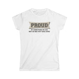 Proud Of Something My Kid May Or May Not Have Done - Women's T-Shirt