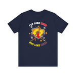 Fly Like Mike Not Like Kobe - Men's T-Shirt