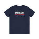 Read This Shirt Buy The Next Round. I Don't Make The Rules I Just Wear The Shirt - Men's T-Shirt